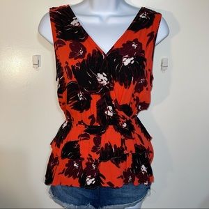 Peplum Sleeveless Top